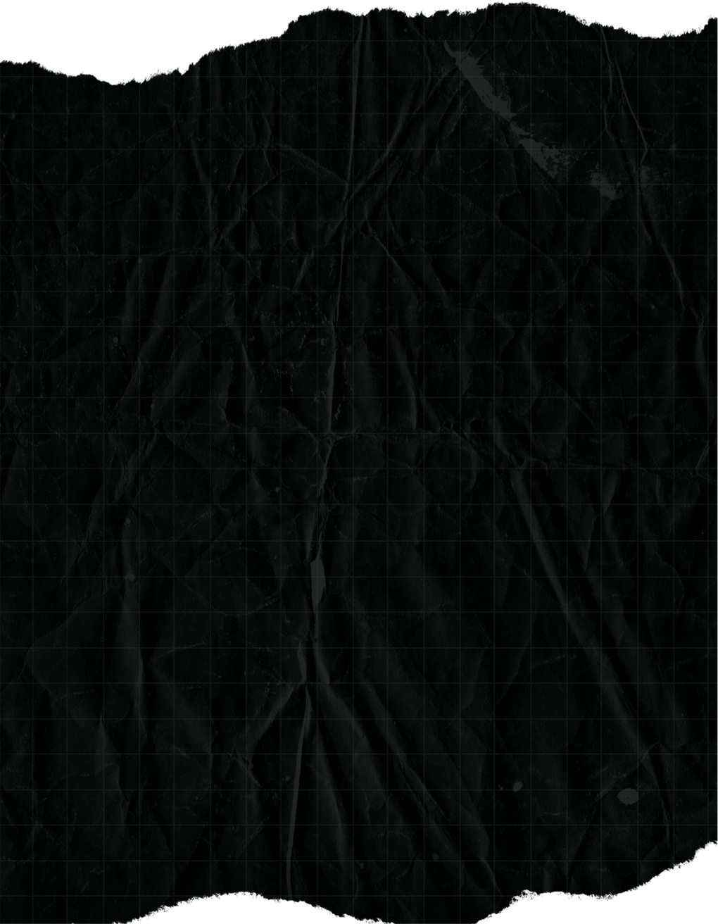 Black Torn Grid Paper